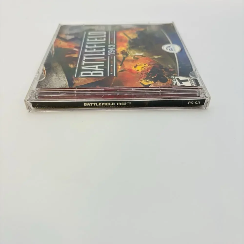 Battlefield 1942 PC Game 2 Disc Set Jewel Case. Very Good Condition.